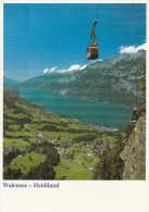 WALENSEE HEIDLAND  LUFTSEILBAHN UNTERERZEN FLUMSERBERG - Flums