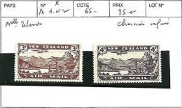 NOUVELLE ZELANDE N° PA 1 ET 2 * - Airmail