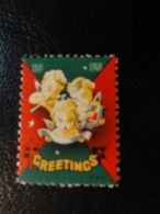 1950 Vignette Christmas Seals Seal Poster Stamp USA - Unclassified