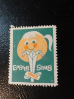 1962 Eastern Seals Charity Seals Vignette Seal Label Poster Stamp USA - Unclassified