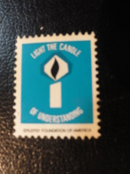 EPILEPSY Found. America Health Vignette Charity Seals Seal Label Poster Stamp USA - Non Classés