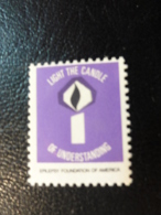 EPILEPSY Found. America Health Vignette Charity Seals Seal Label Poster Stamp USA - Non Classés