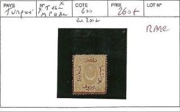 TURQUIE N° YT16a M12Aa RARE - Postage Due