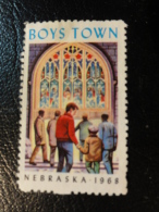 1968 BOYS TOWN NEBRASKA Vignette Charity Seals Seal Poster Stamp Label USA - Non Classés