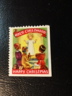 Religion Christmas Seals Vignette Charity Seals Seal Poster Stamp Label USA - Ohne Zuordnung