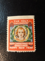 1930 Christmas Seals Vignette Charity Seals Seal Poster Stamp Label USA - Ohne Zuordnung