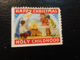 Christmas Seals Vignette Charity Seals Seal Poster Stamp Label USA - Ohne Zuordnung