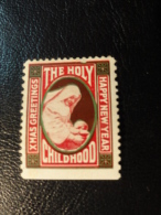 Christmas Seals Vignette Charity Seals Seal Poster Stamp Label USA - Ohne Zuordnung