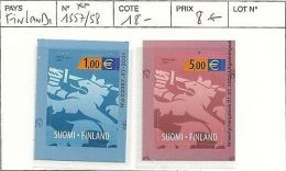 FINLANDE N° 1557/58 ** - Unused Stamps