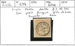 SUISSE N°29b OBL RARE - Used Stamps