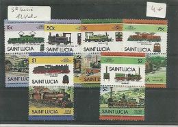 STE LUCIE 12 VALEURS - St.Lucia (...-1978)