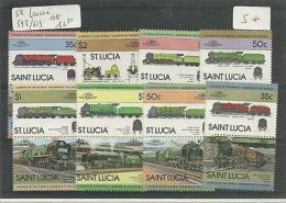 STE LUCIE N° 598/613 - St.Lucia (...-1978)