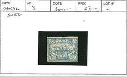 EGYPTE CANAL SUEZ N°3 * AUTHENTIQUE - Unused Stamps