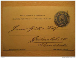 Buenos Aires To Gutersloh Germany 6 C UPU Tarjeta Entero Postal Stationery Card Entier Postaux Carte Postale Argentina - Postal Stationery