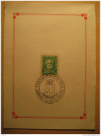 1957 1º Centenario De Passo Fundo Escudo Arm Almirante Sello Stamp Fragmento Matasellos Cancel Brazil Brasil - Brieven En Documenten