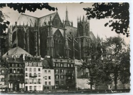 CPSM 57  METZ VUE SUR LA CATHEDRALE ET LES ROCHES 1950  Grand Format 15 X 10,5 - Metz