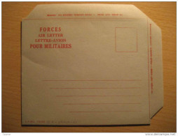 Postage Paid Port Paye Forces Air Letter Pour Militaires Franchise Militaire Militar A.M.S. (12/63) Canada - Poste Aérienne