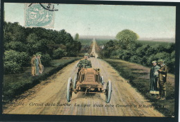 SPORT AUTOMOBILE - CIRCUIT DE LA SARTHE - La Ligne Droite Entre CONNERRÉ Et SAINT MARS - Rallye