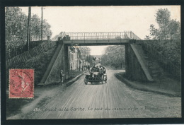 SPORT AUTOMOBILE - CIRCUIT DE LA SARTHE - Le Pont De Chemin De Fer à VIBRAYE - Rally