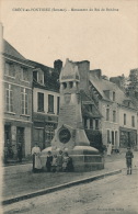 CRECY EN PONTHIEU - Monument Du Roi De Bohême - Crecy En Ponthieu