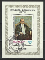 Türkisch Zypern Mi Bl. 2 O - Used Stamps