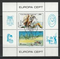 Türkisch Zypern Mi Bl. 5 O - Used Stamps