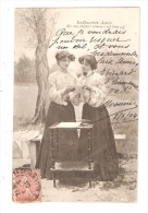 CPA Fantaisie Indiscrète Amie Ah! Ma Chérie! Comme C'est Bien ça ! 2 Femmes Lisant Une Lettre 1904 - Women