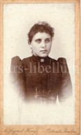 Photo-carte De Visite / CDV / Femme / Woman / Photo A. Lagast Huys / Ostende / Oostende / Louise Stragier - Anciennes (Av. 1900)