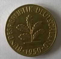 5 Pfennig 1950 D - - 5 Pfennig