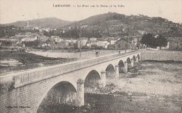 Delcampe - 07 LAMASTRE -  Le Pont Sur Le Doux Et La Ville - Lamastre