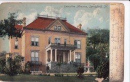 Executive Mansion, Springfield, Ill, 1908 Used Postcard [16789] - Springfield – Illinois