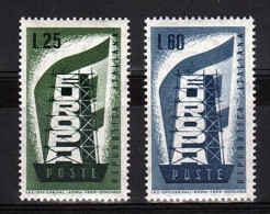 EUROPA - 1956 - Italie - N° 731 Et 732 - Neufs ** - 1956