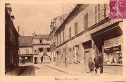 DEUIL  -  Rue De L' Eglise - Deuil La Barre