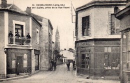 BASSE INDRE  -  Rue De L' Eglise Prise De La Rue Rouet  (Café - Quincaillerie ) - Basse-Indre