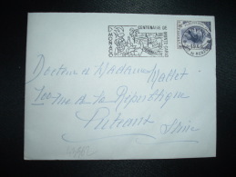 LETTRE TP RAINIER III 0,30 OBL.MEC.5-8-1966 MONTE CARLO + CENTENAIRE DE MONTE CARLO - Covers & Documents