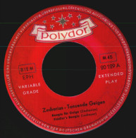 ZACHARIAS - TAZENDE GEIGEN - Other - Italian Music