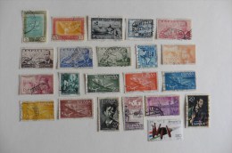 Espagne :Poste Aérienne : 22 Timbres Oblitérés - Verzamelingen