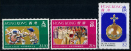 1977 -  HONG KONG - Catg. Mi.  331/333 - NH - (D11032016......) - Unused Stamps