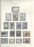 1985 USED CEPT Without Blocks, With Extra´s (7 Scans) - Volledig Jaar