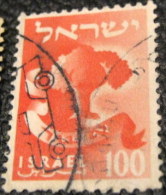 Israel 1955 Twelve Tribes 100pr - Used - Unused Stamps (without Tabs)