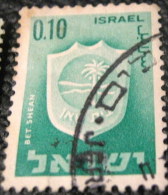 Israel 1965 Civic Arms Bet Shean £0.10 - Used - Neufs (sans Tabs)