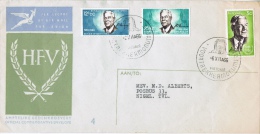 RSA+ Südafrika 1966 Mi 356-58 FDC Verwoerd - Briefe U. Dokumente