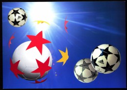 Swiss Nyon 2004 Soccer Football 50 Years Of UEFA Starballs - Brieven En Documenten