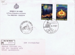 RSM+ San Marino 1981 Mi 1225-26 FDC EUROPA - Brieven En Documenten