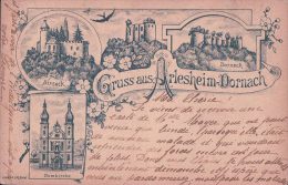 Gruss Aus Arlesheim-Dornach (8.4.1898) - BL Bâle-Campagne
