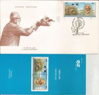 Sálim Moizuddin Abdul Ali, Inde Ornithologist And Naturalist, Birdman Of India, + Information Sheet,1996 - Islam