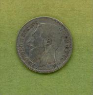 LEOPOLD II - 1 Franc1887 FL - L. WIENER - 1 Franc