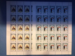 Russia 2006 - 2 Sheets History Of Russian State Emperor Alexander III Royalty Famous People Stamps MNH Scott 6970-6971 - Feuilles Complètes