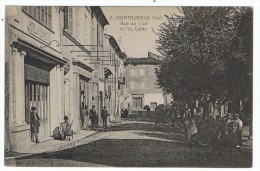 Monteroux     Rue Du Clos Et Cafés - Montauroux