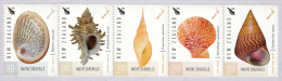 New Zealand 2015 Native Seashells Se-tenant Strip Of 5 MNH - Used Stamps